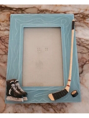 Russ Hockey Photo Frame 4x6 Resin Border Picture Frame